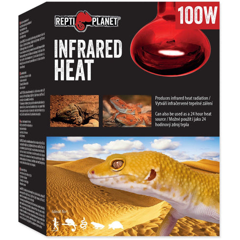 Bec pentru terariu ReptiPlanet Infrared Heat 100W